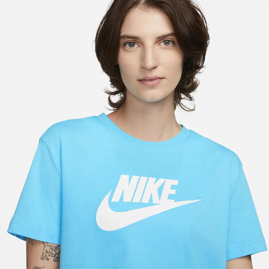 Nike Sportswear Essential Women&#039;s Cropped Logo T-Shirt BV6175-416