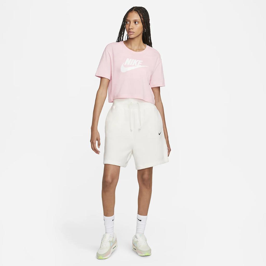 Nike Sportswear Essential Women&#039;s Cropped Logo T-Shirt BV6175-692