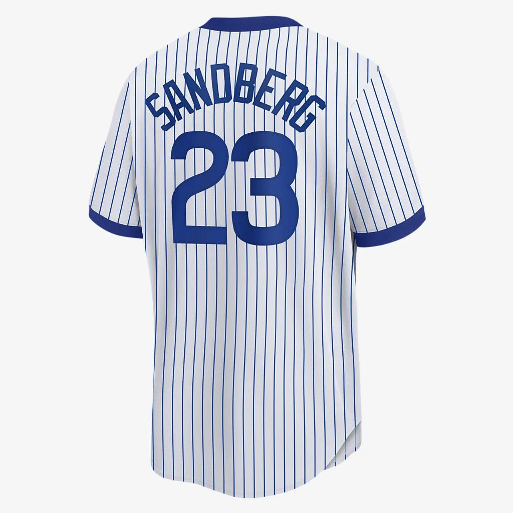MLB Chicago Cubs (Ryne Sandberg) Men&#039;s Cooperstown Baseball Jersey C267WCGCQBZ-UCP
