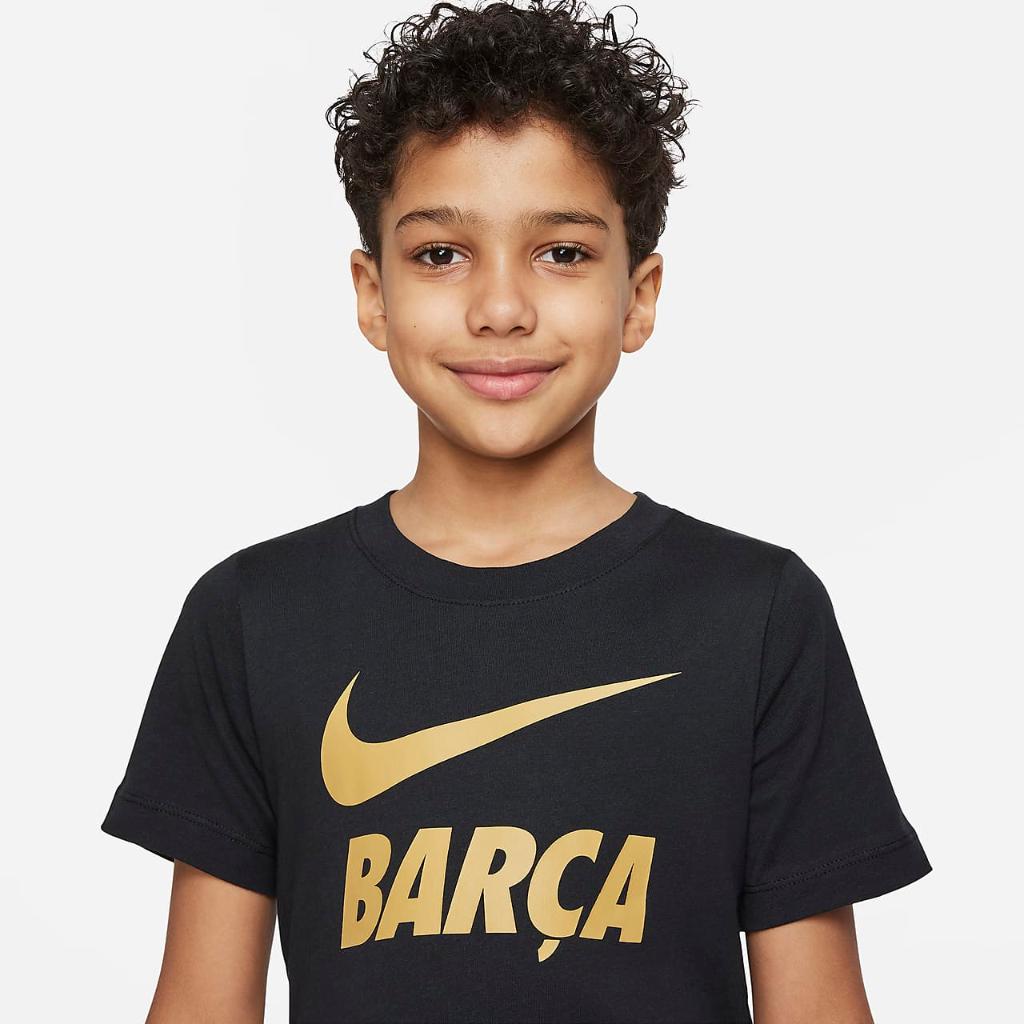 FC Barcelona Big Kids&#039; Soccer T-Shirt CD1497-010