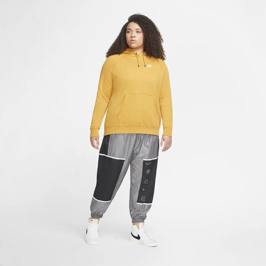 Nike Sportswear Essential Women&#039;s Fleece Pullover Hoodie (Plus Size) CJ0409-712