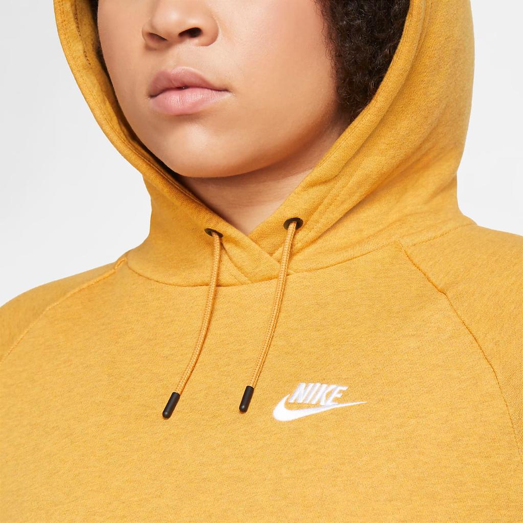 Nike Sportswear Essential Women&#039;s Fleece Pullover Hoodie (Plus Size) CJ0409-712