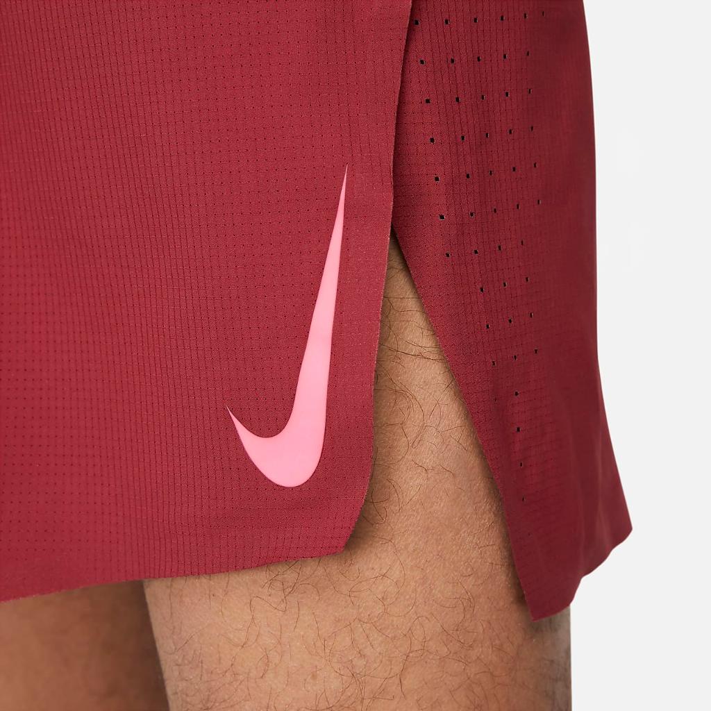 Nike Dri-FIT ADV AeroSwift Men&#039;s 4&quot; Brief-Lined Racing Shorts CJ7840-677