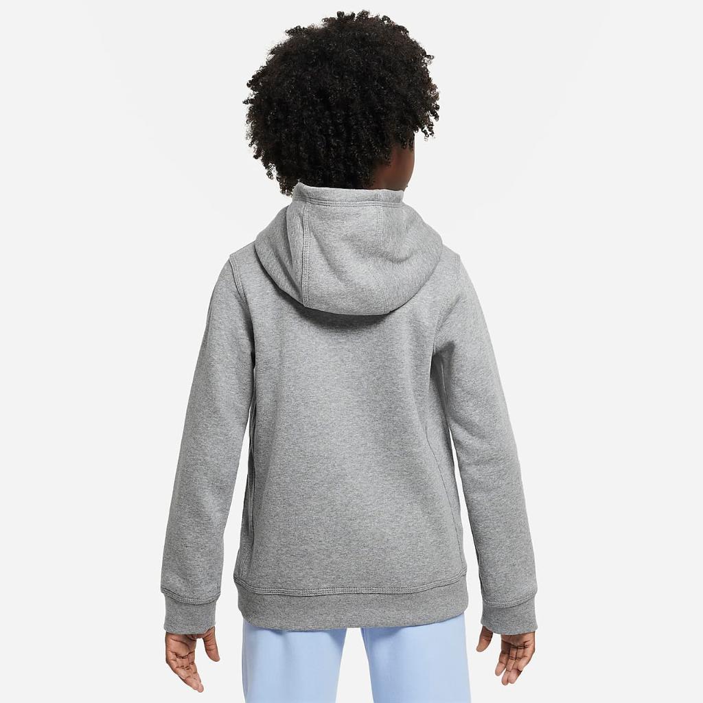 Nike Sportswear Club Fleece Big Kids’ Pullover Hoodie CJ7861-093
