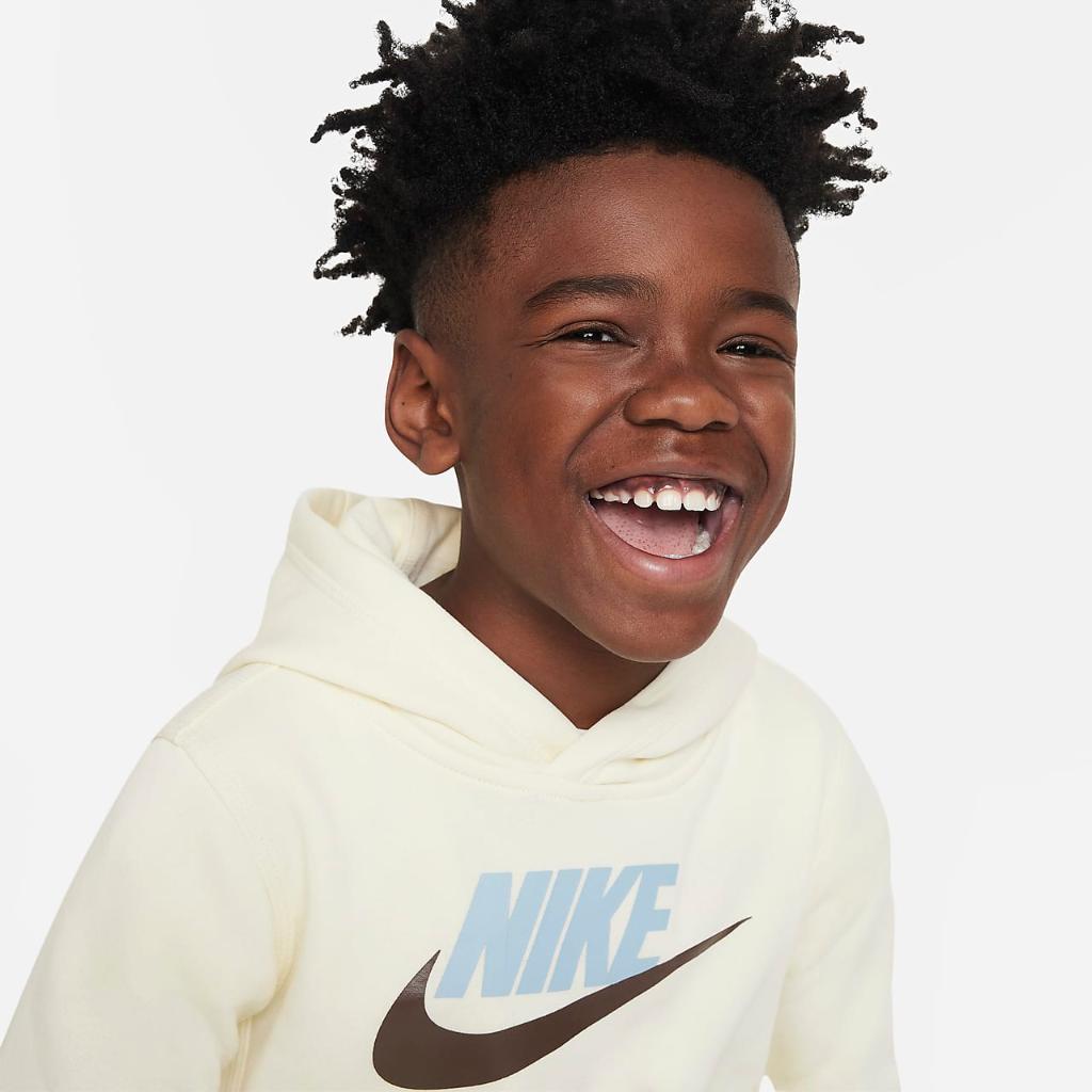 Nike Sportswear Club Fleece Big Kids’ Pullover Hoodie CJ7861-113