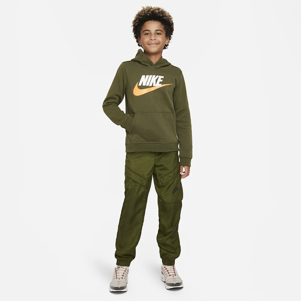 Nike Sportswear Club Fleece Big Kids’ Pullover Hoodie CJ7861-329