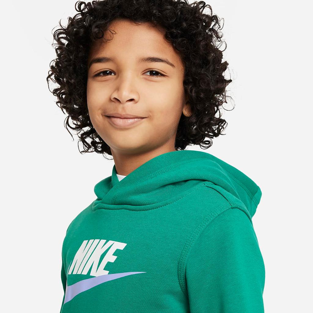 Nike Sportswear Club Fleece Big Kids’ Pullover Hoodie CJ7861-365