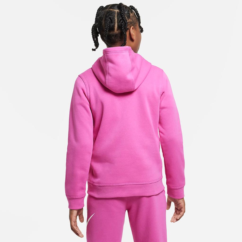 Nike Sportswear Club Fleece Big Kids’ Pullover Hoodie CJ7861-623
