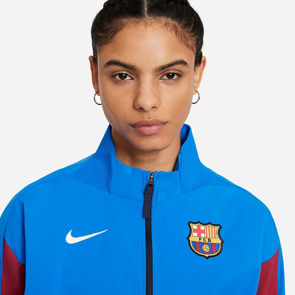 FC Barcelona Women&#039;s Soccer Jacket CW0610-427