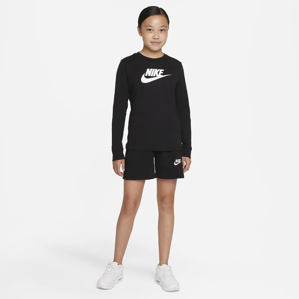 Nike Sportswear Big Kids&#039; (Girls&#039;) Long-Sleeve T-Shirt CZ1260-010