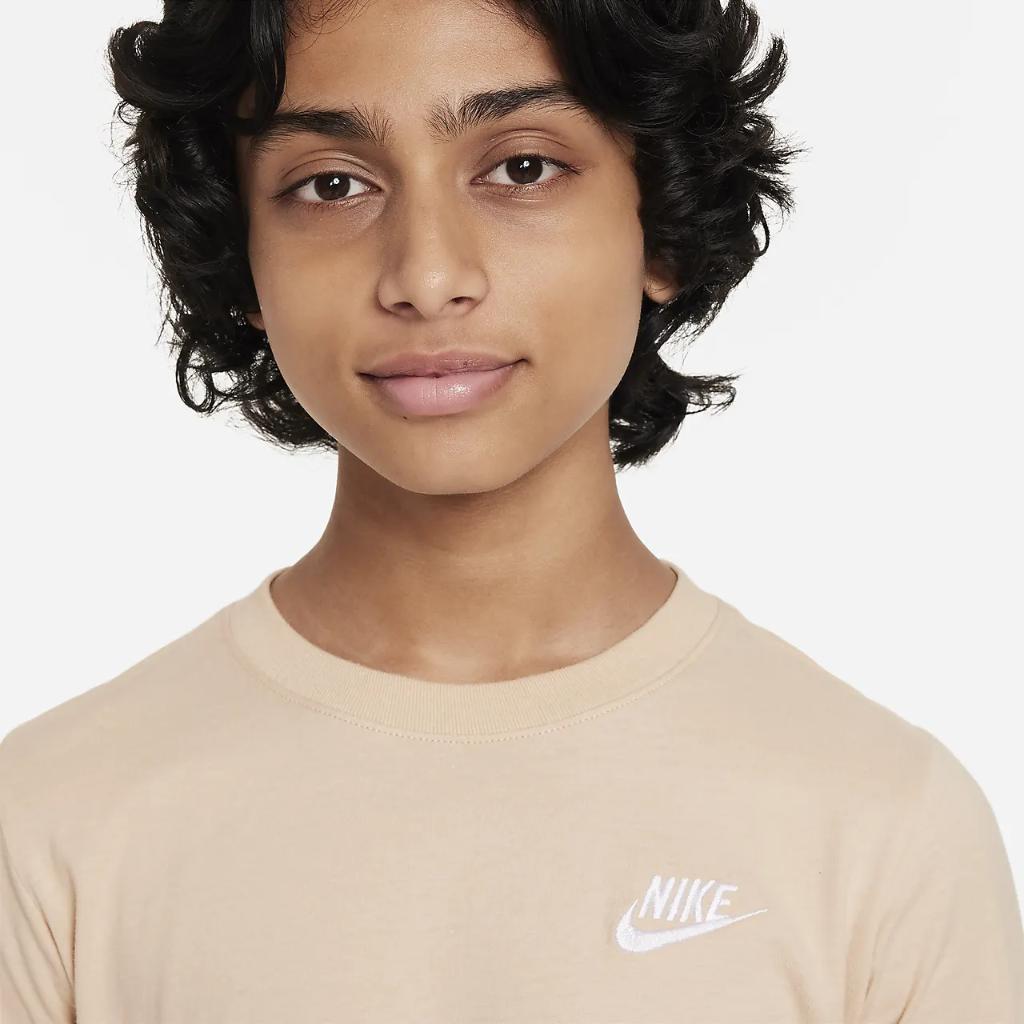 Nike Sportswear Big Kids&#039; (Boys&#039;) Long-Sleeve T-Shirt CZ1855-126