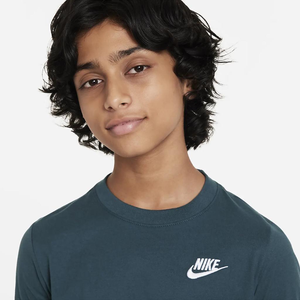 Nike Sportswear Big Kids&#039; (Boys&#039;) Long-Sleeve T-Shirt CZ1855-328