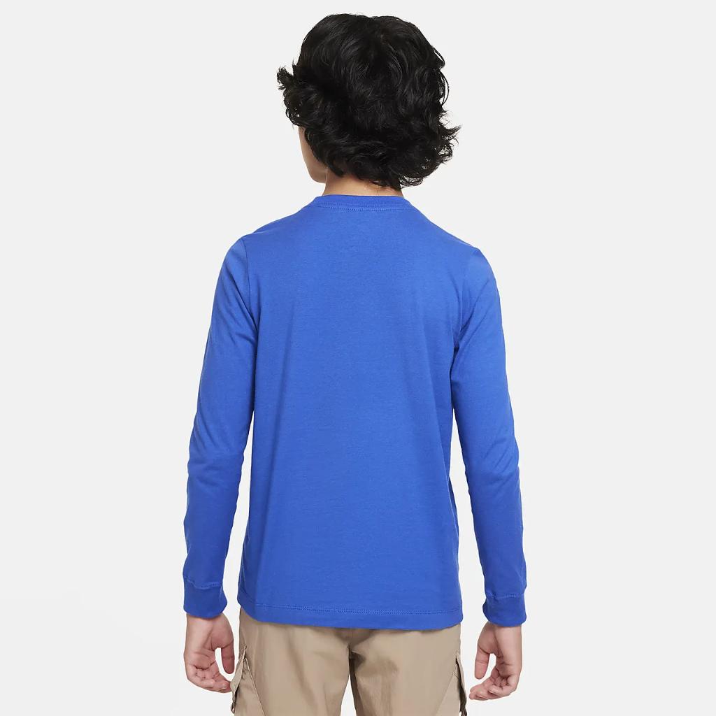 Nike Sportswear Big Kids&#039; (Boys&#039;) Long-Sleeve T-Shirt CZ1855-480
