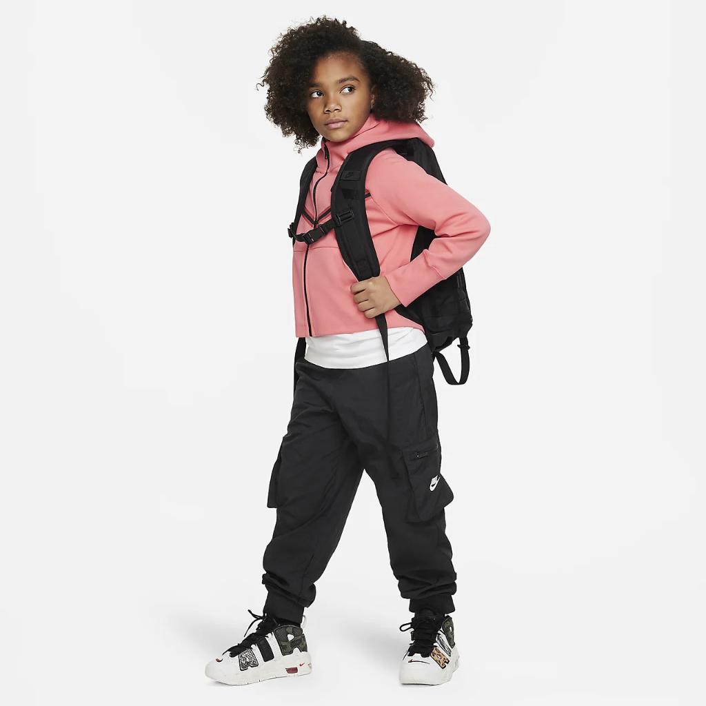 Nike Sportswear Tech Fleece Big Kids&#039; (Girls&#039;) Full-Zip Hoodie CZ2570-894