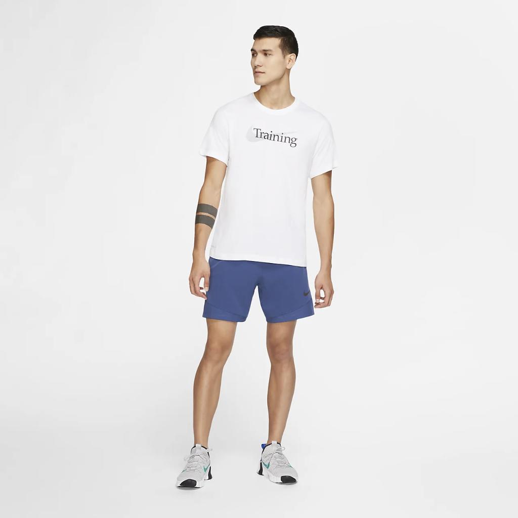 Nike Dri-FIT Men&#039;s Swoosh Training T-Shirt CZ7989-100