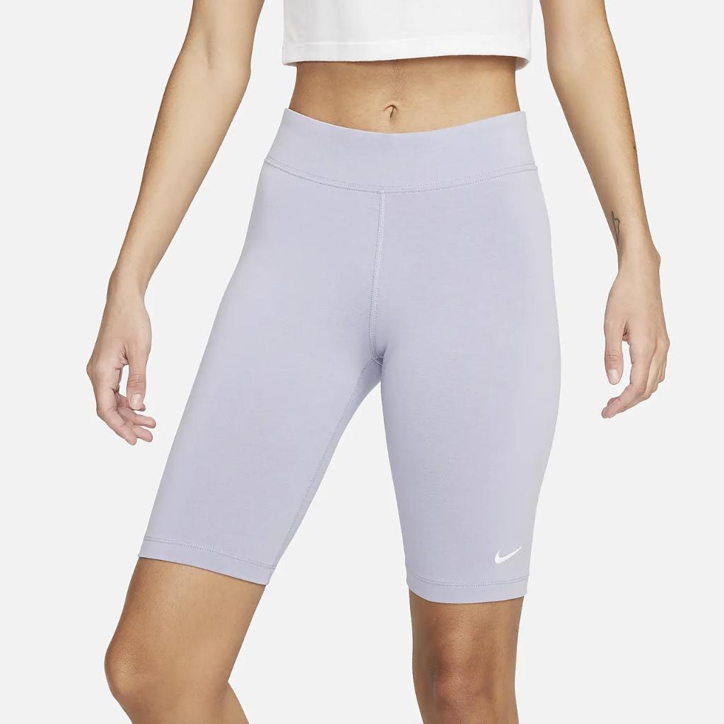 Nike Sportswear Essential Women&#039;s Mid-Rise Biker Shorts CZ8526-519