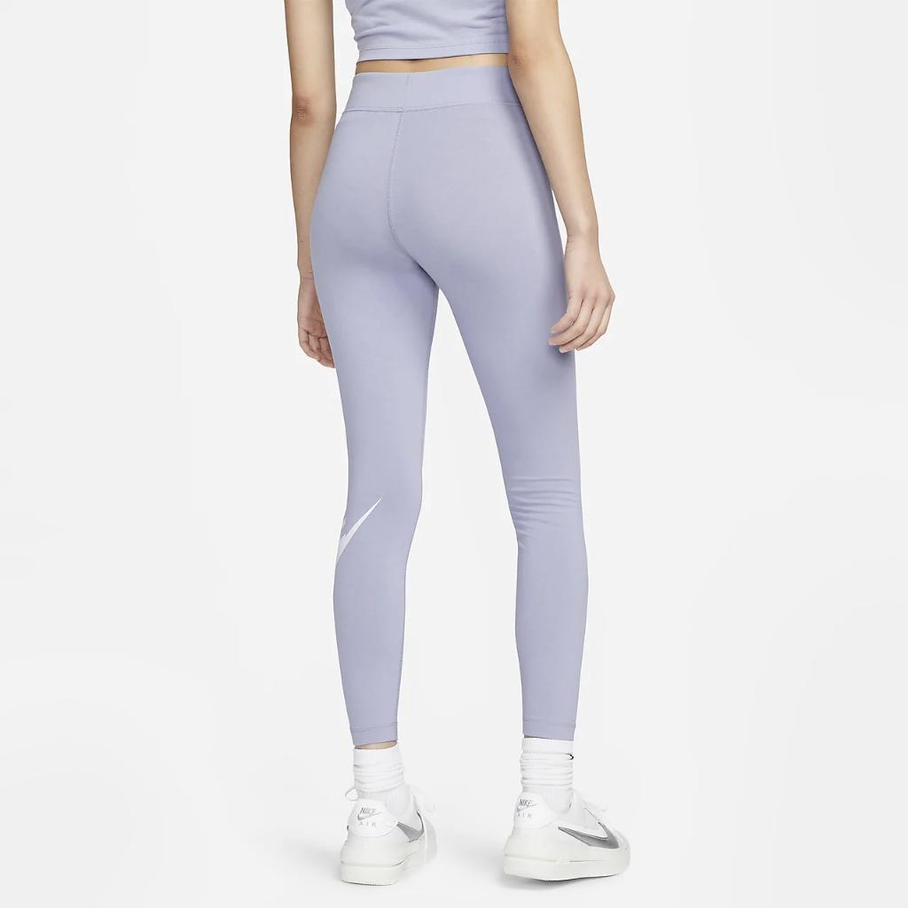 Nike Sportswear Essential Women&#039;s High-Waisted Logo Leggings CZ8528-519