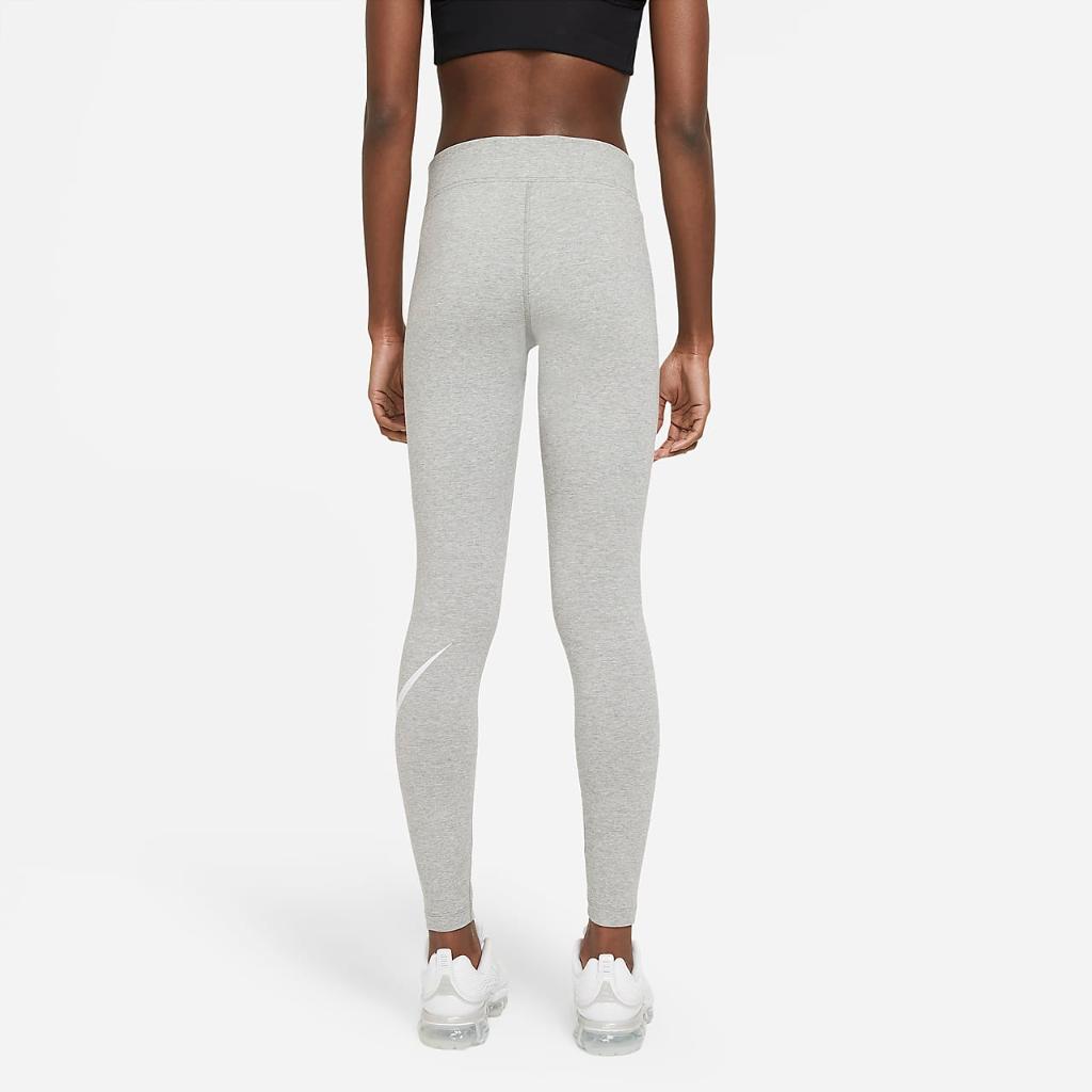 Nike Sportswear Essential Women&#039;s Mid-Rise Swoosh Leggings CZ8530-063