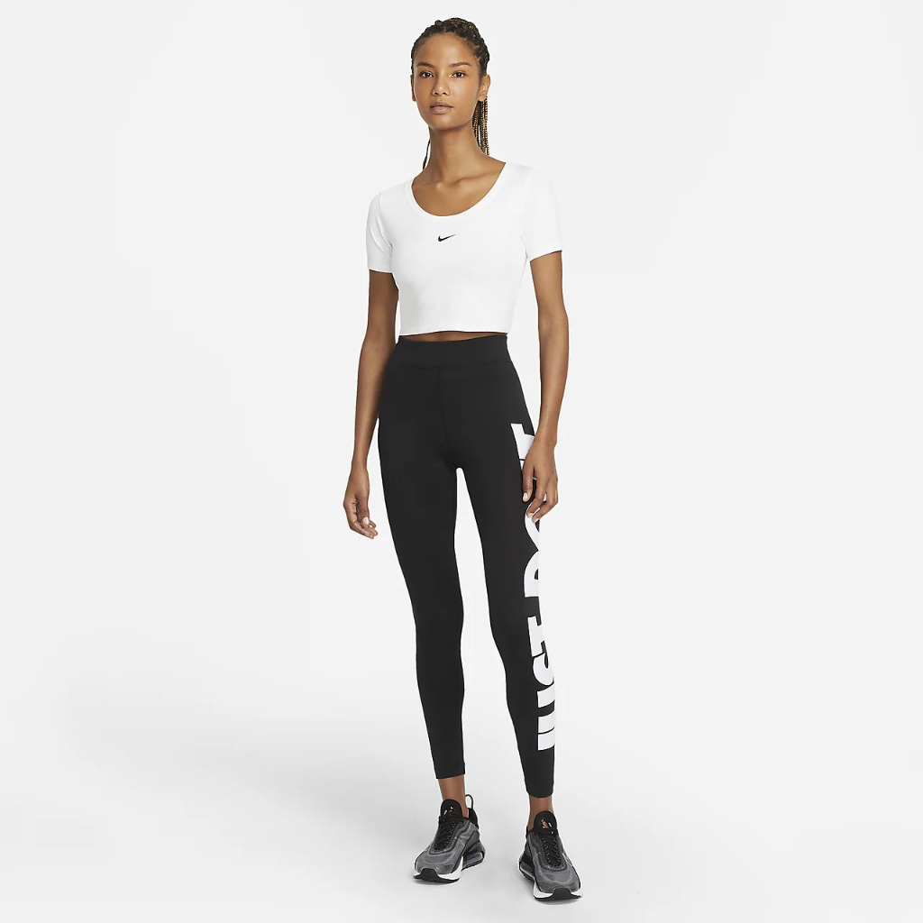 Nike Sportswear Essential Women&#039;s High-Waisted Leggings CZ8534-010