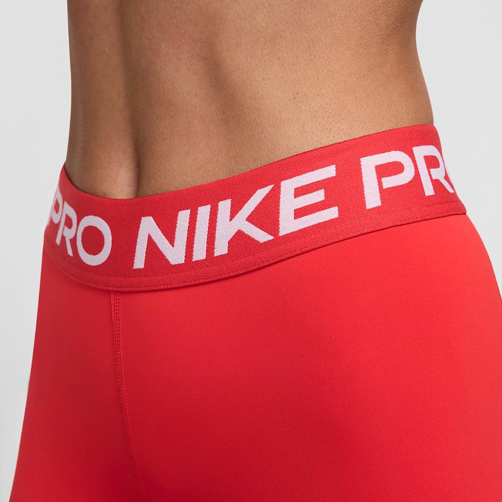 Nike Pro Women&#039;s Mid-Rise Mesh-Paneled Leggings CZ9779-657