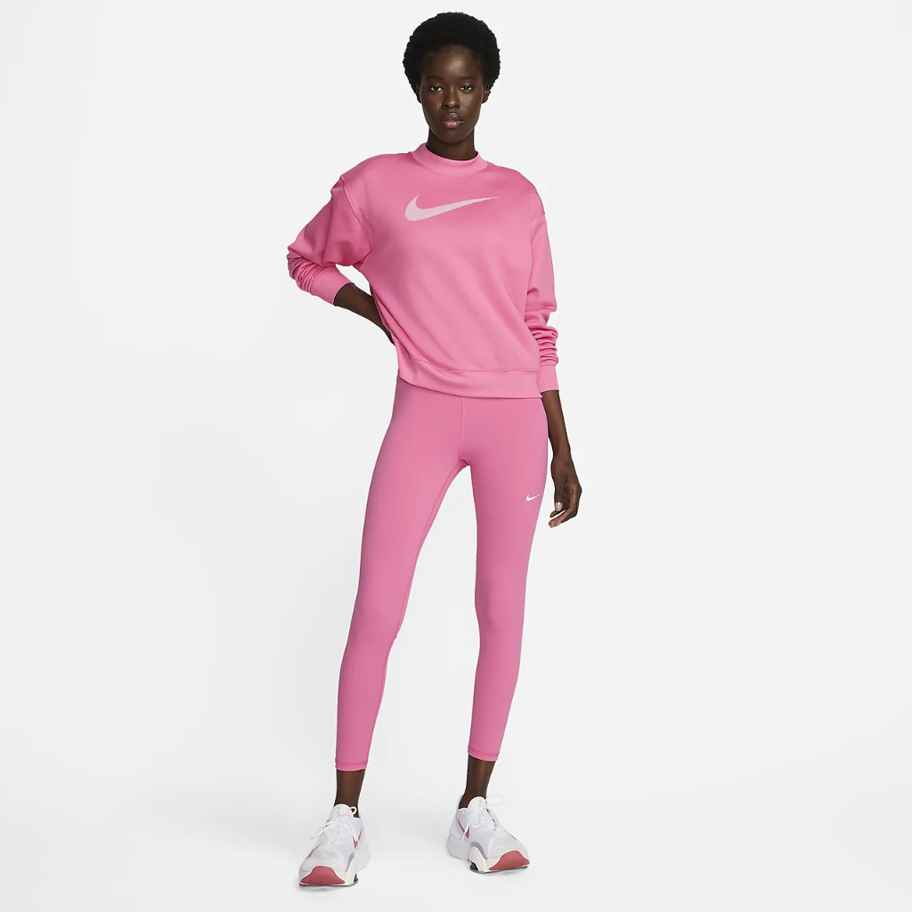 Nike Pro 365 Women&#039;s High-Waisted 7/8 Mesh Panel Leggings DA0483-684