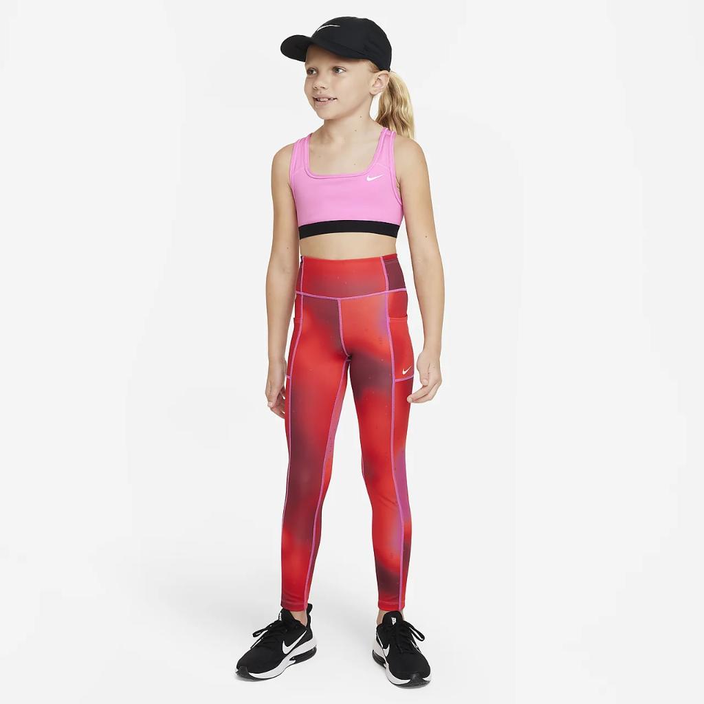 Nike Swoosh Big Kids&#039; (Girls&#039;) Sports Bra DA1030-632