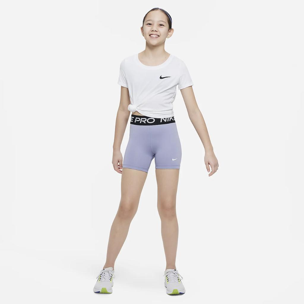 Nike Pro Big Kids&#039; (Girls&#039;) 3&quot; Shorts DA1033-519