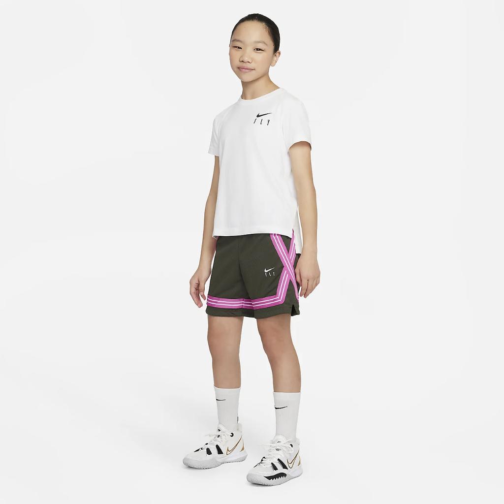 Nike Fly Crossover Big Kids&#039; (Girls&#039;) Training Shorts DA1086-325
