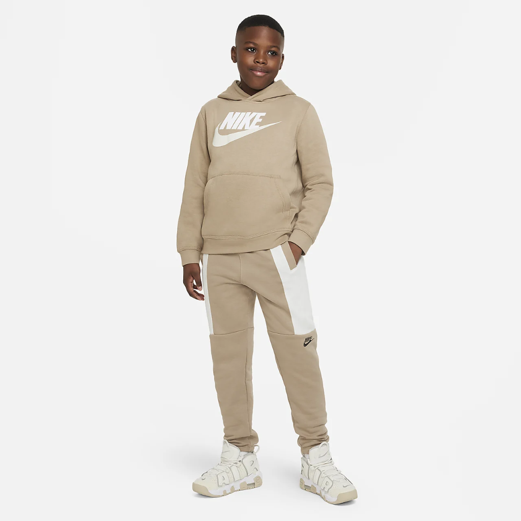 Nike Sportswear Club Fleece Big Kids&#039; (Boys&#039;) Pullover Hoodie (Extended Size) DA5064-247