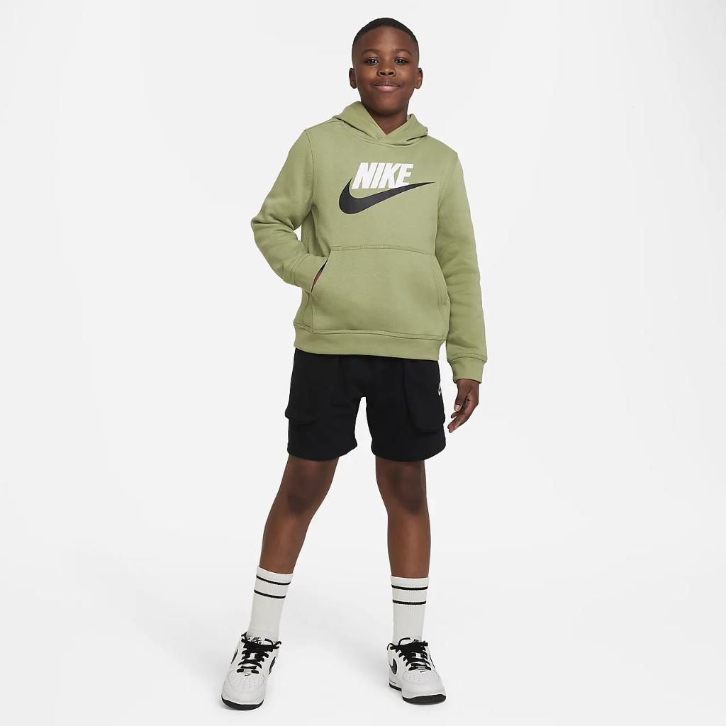 Nike Sportswear Club Fleece Big Kids&#039; (Boys&#039;) Pullover Hoodie (Extended Size) DA5064-334
