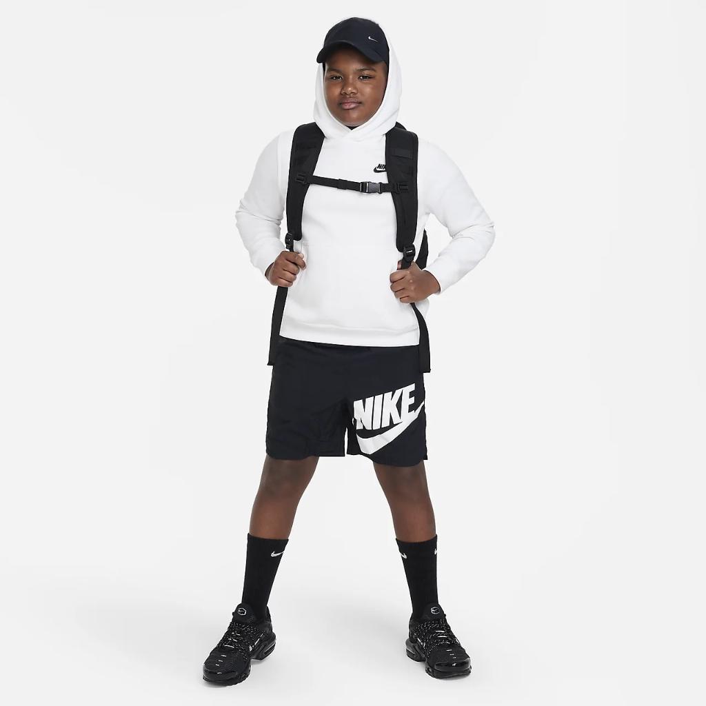 Nike Sportswear Club Fleece Big Kids&#039; (Boys&#039;) Pullover Hoodie (Extended Size) DA5114-101
