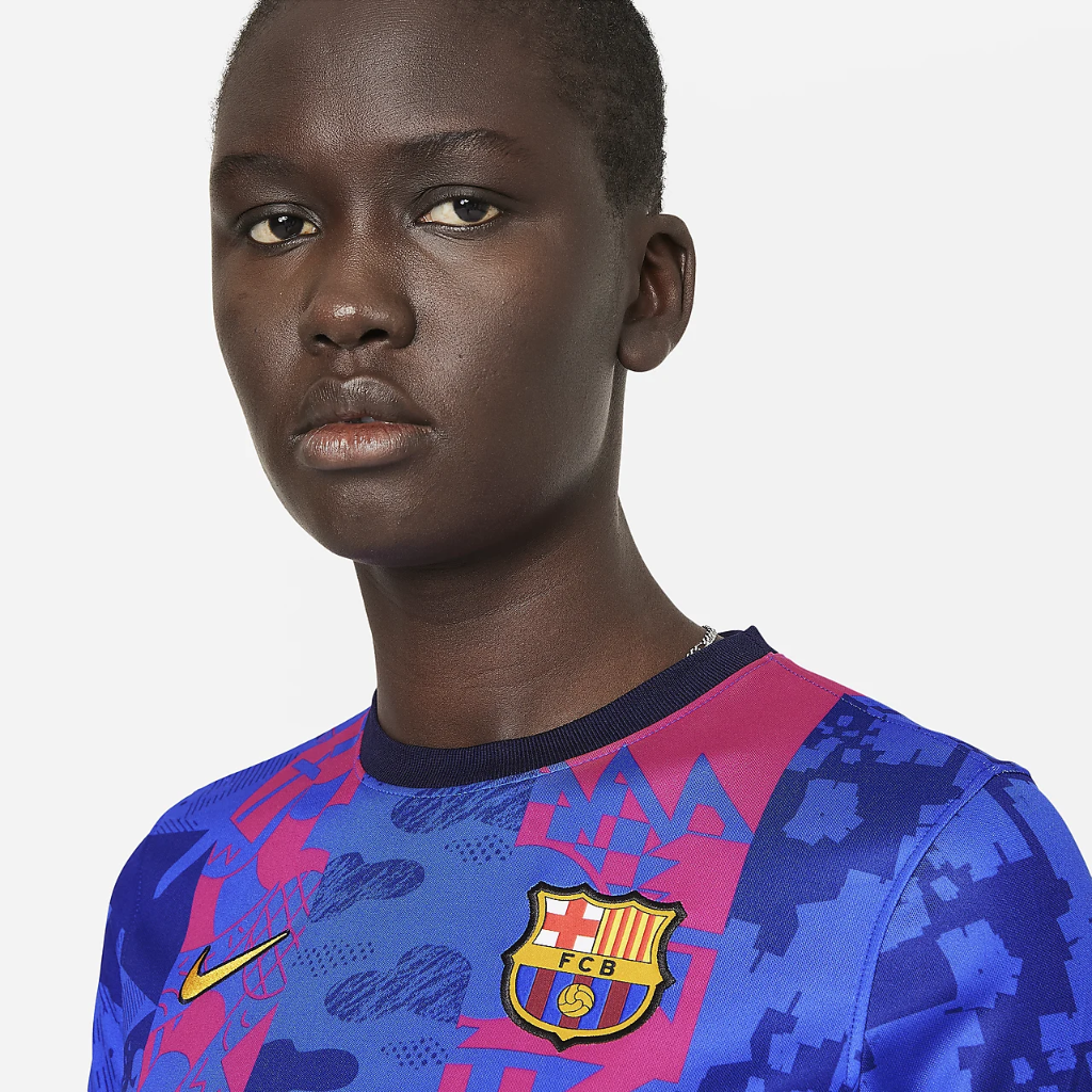 FC Barcelona 2021/22 Stadium Third Women&#039;s Nike Dri-FIT Soccer Jersey DB6223-405