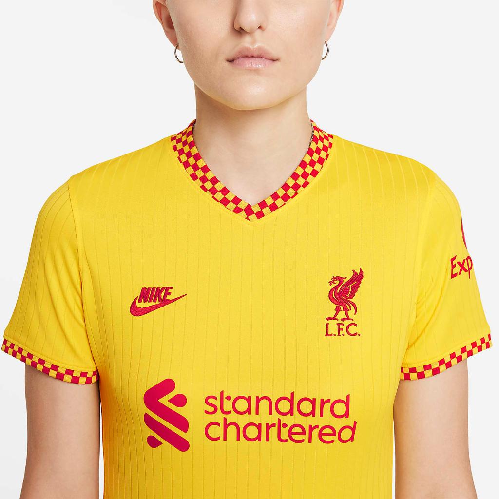 Liverpool FC 2021/22 Stadium Third Women&#039;s Nike Dri-FIT Soccer Jersey DB6227-704