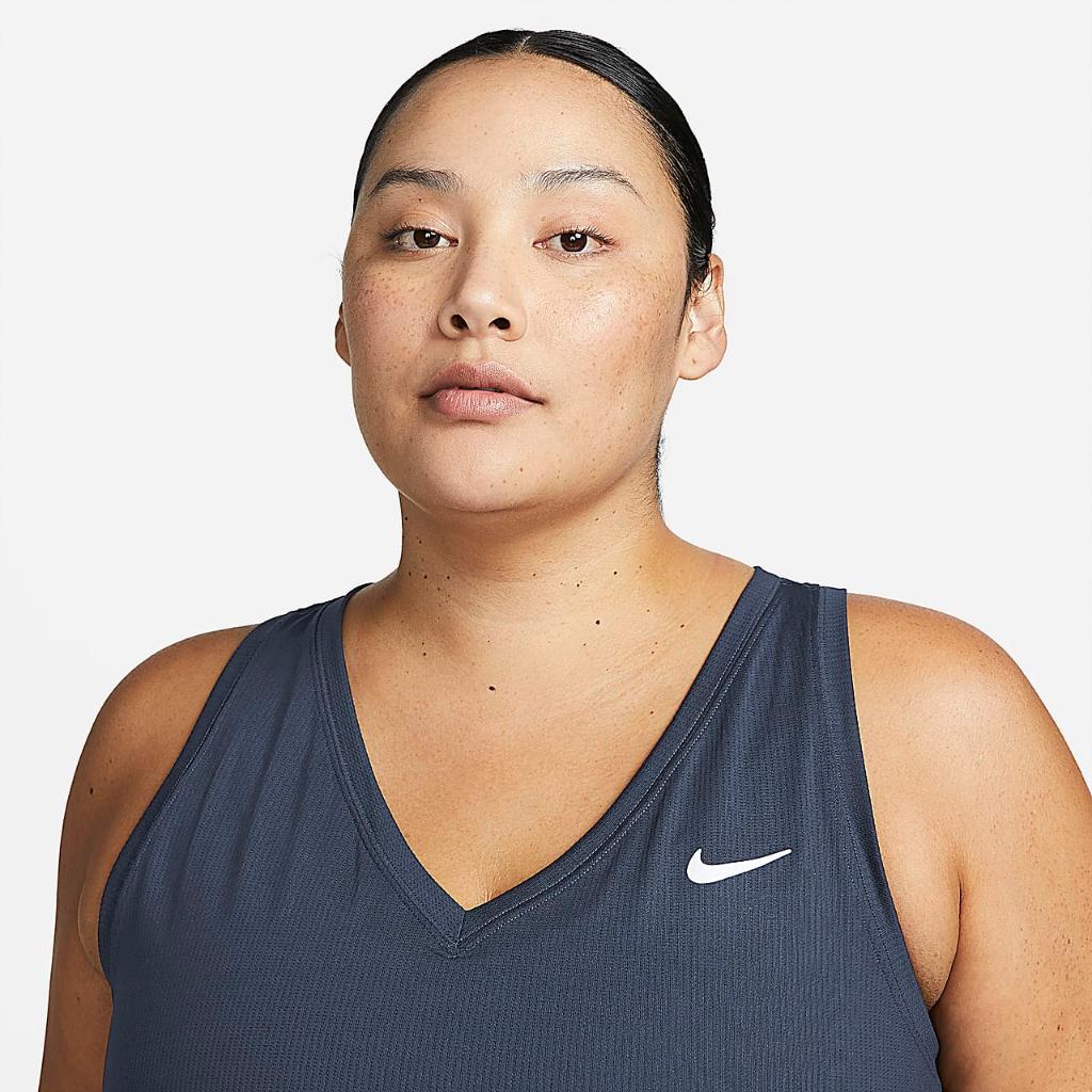 NikeCourt Victory Women&#039;s Tennis Tank (Plus Size) DB6605-451