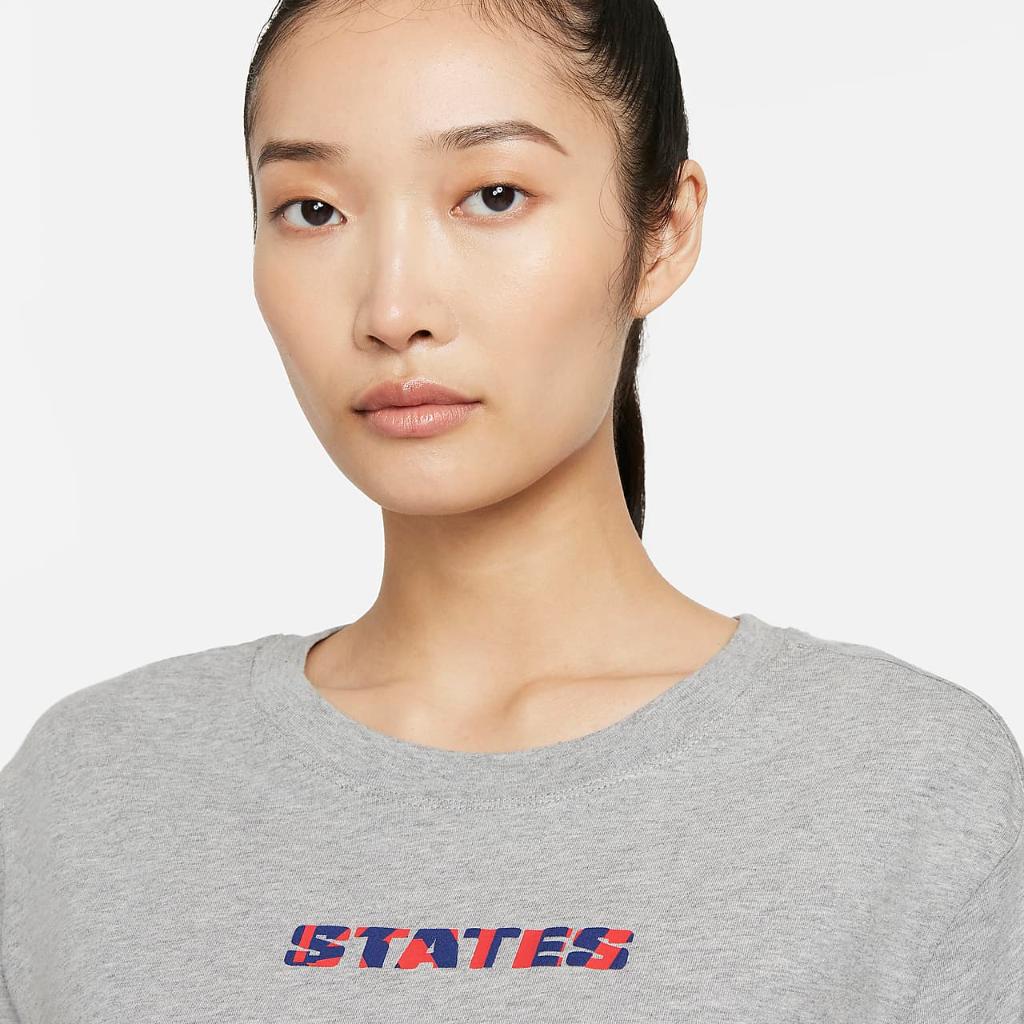 U.S. Women&#039;s Crop Soccer T-Shirt DC0045-063