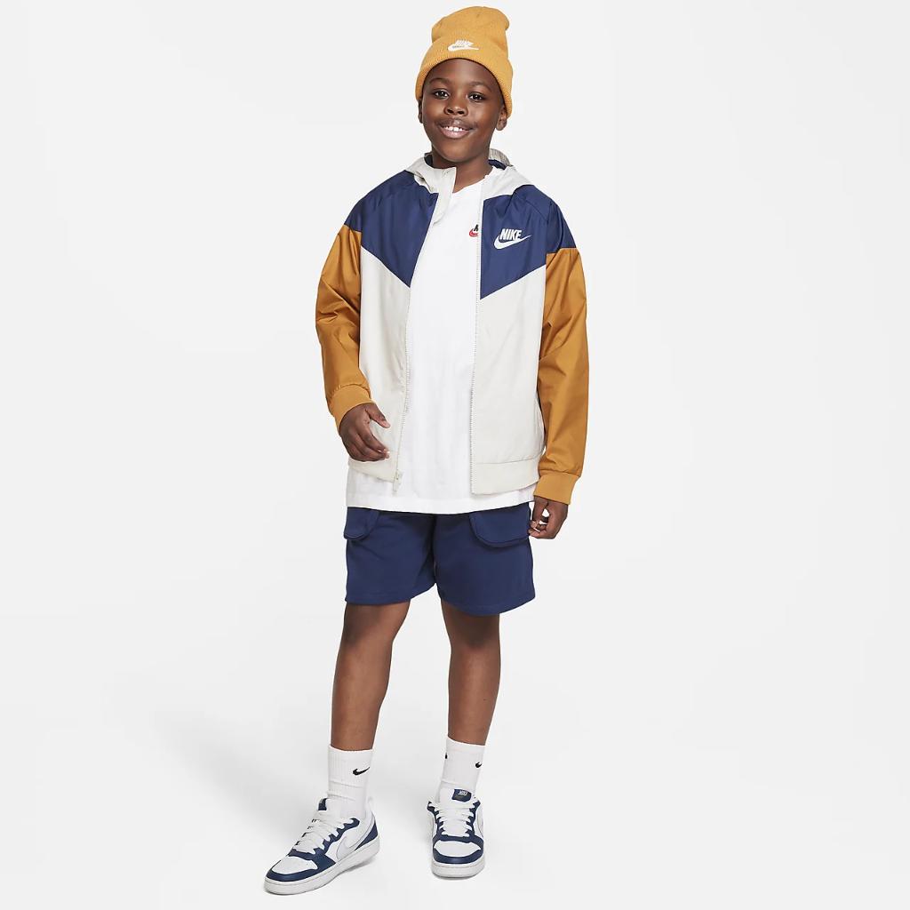 Nike Sportswear Windrunner Big Kids&#039; (Boys&#039;) Jacket (Extended Size) DC0625-074
