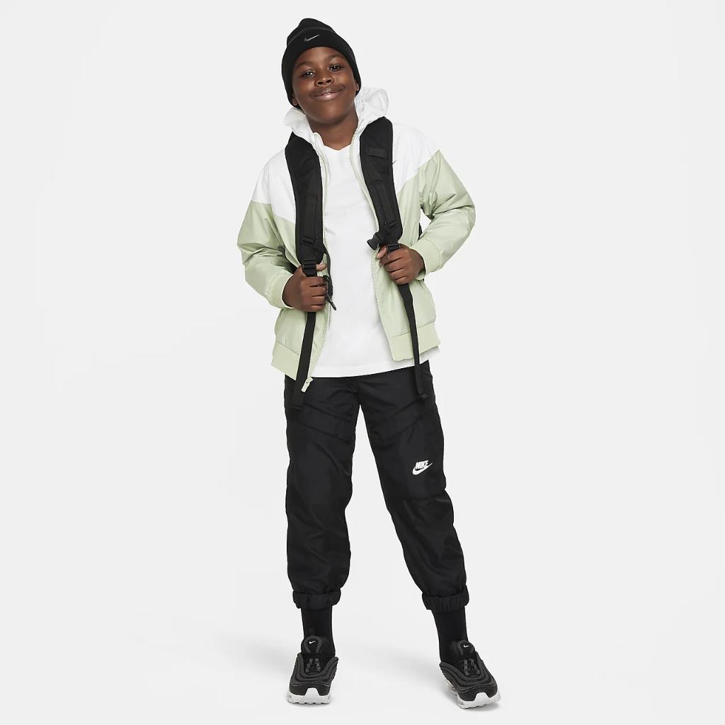 Nike Sportswear Windrunner Big Kids&#039; (Boys&#039;) Loose Hip-Length Hooded Jacket (Extended Size) DC0625-343