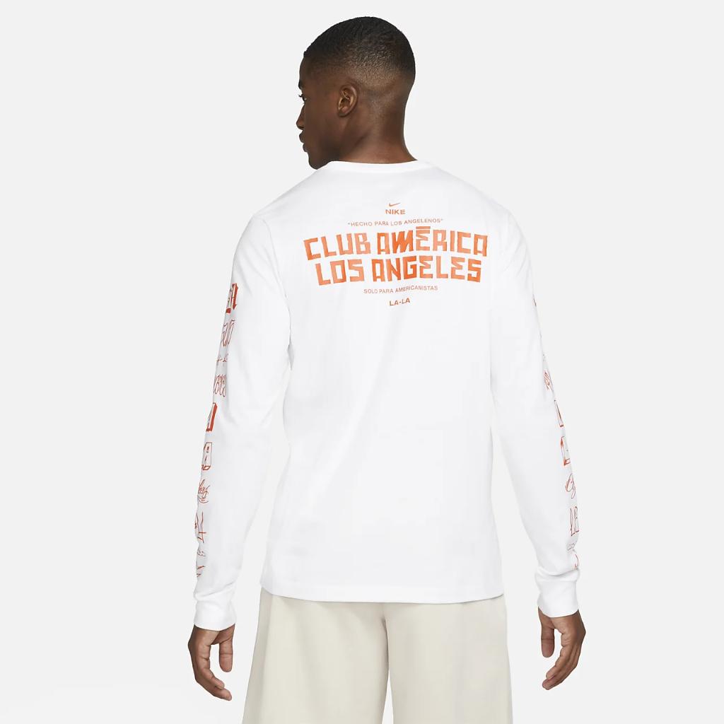 Club América Men&#039;s Long-Sleeve Soccer T-Shirt DC0991-100