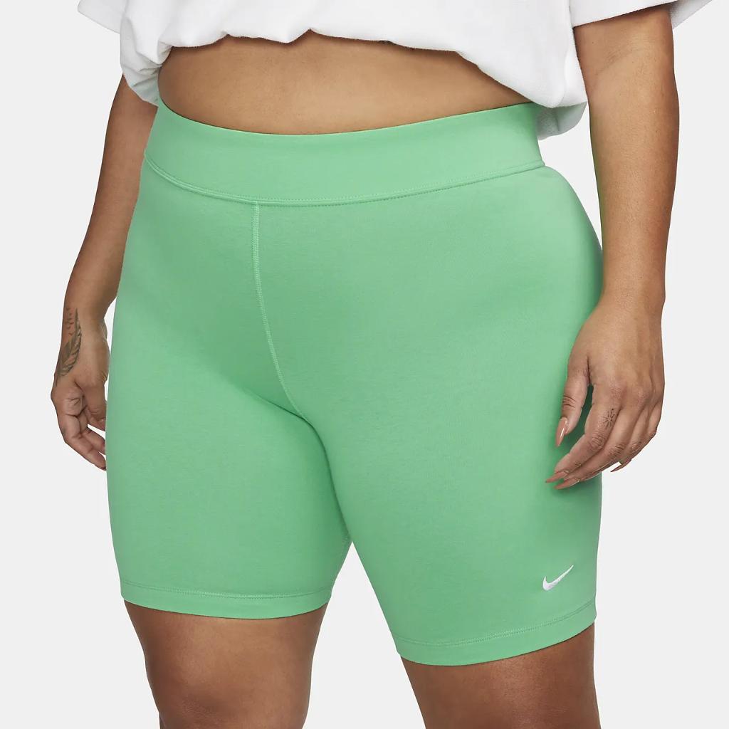 Nike Sportswear Essential Women&#039;s Mid-Rise Bike Shorts (Plus Size) DC6949-363