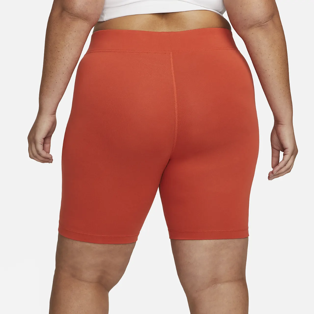 Nike Sportswear Essential Women&#039;s Mid-Rise Bike Shorts (Plus Size) DC6949-861
