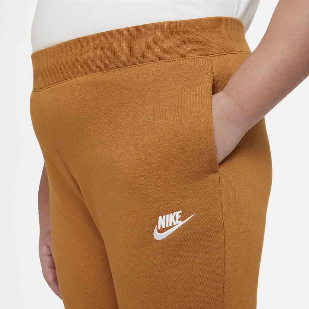 Nike Sportswear Club Fleece Big Kids&#039; (Girls&#039;) Pants (Extended Size) DC7664-754