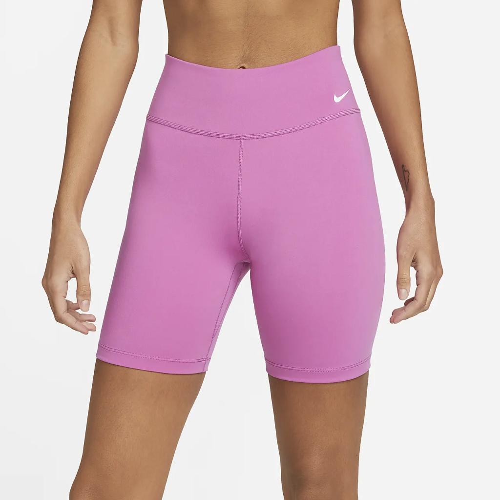 Nike One Women&#039;s Mid-Rise 7&quot; Biker Shorts DD0243-665