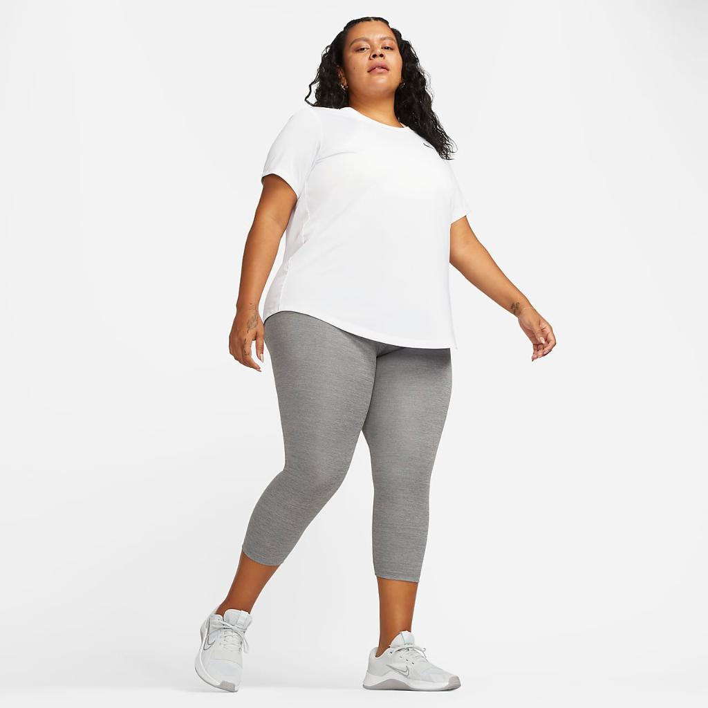 Nike One Women&#039;s Mid-Rise Crop Leggings (Plus Size) DD0344-068