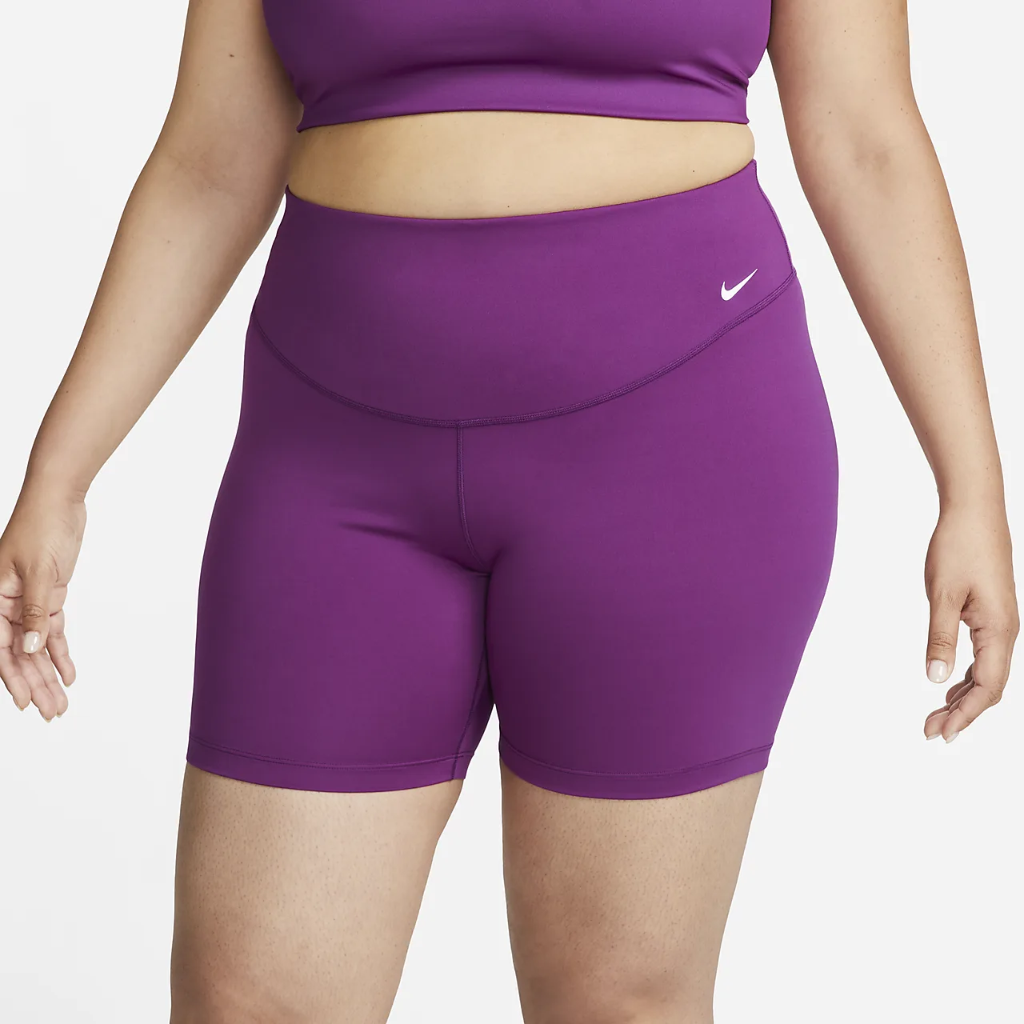 Nike One Women&#039;s Mid-Rise 7&quot; Bike Shorts (Plus Size) DD0425-503