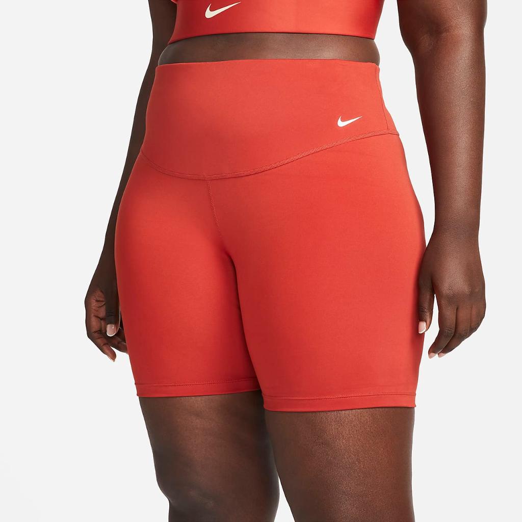 Nike One Women&#039;s Mid-Rise 7&quot; Bike Shorts (Plus Size) DD0425-623
