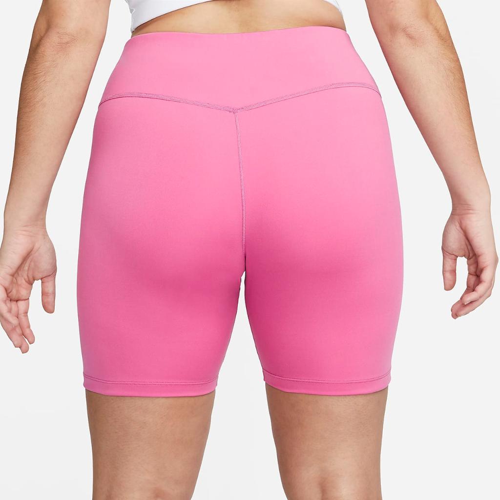 Nike One Women&#039;s Mid-Rise 7&quot; Bike Shorts (Plus Size) DD0425-665
