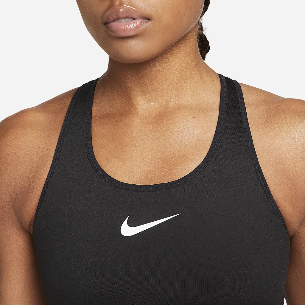 Nike Dri-FIT Swoosh Women&#039;s High-Support Non-Padded Adjustable Sports Bra DD0428-010