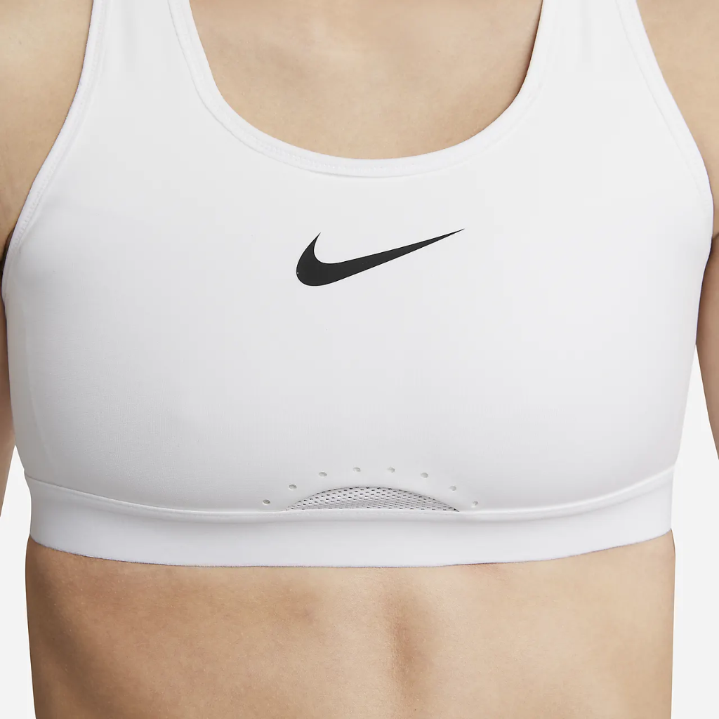 Nike Dri-FIT Swoosh Women&#039;s High-Support Non-Padded Adjustable Sports Bra DD0428-100