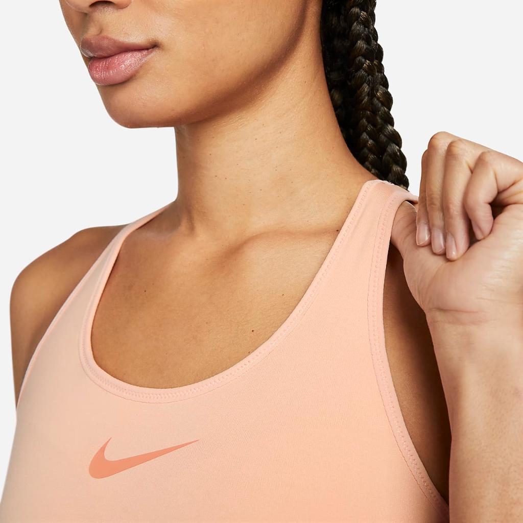Nike Swoosh Women&#039;s High-Support Non-Padded Adjustable Sports Bra DD0428-800