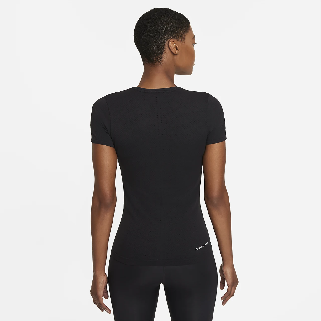Nike Dri-FIT ADV Aura Women&#039;s Slim-Fit Short-Sleeve Top DD0588-010